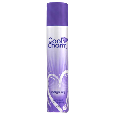 Cool Charm Indigo Sky Perfumed Body Spray 75g