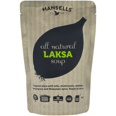 Hansells All Natural Laksa Soup 400g