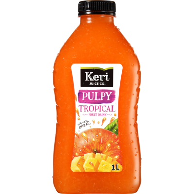 Keri Pulpy Tropical Fruit Drink 1l