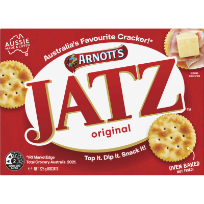 Arnott's Jatz Original Crackers 225g