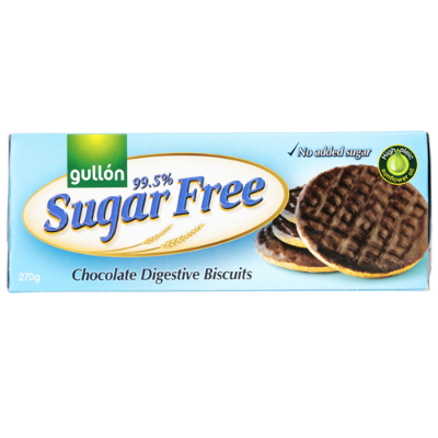 Gullon Sugar Free Chocolate Digestive Biscuits 270g