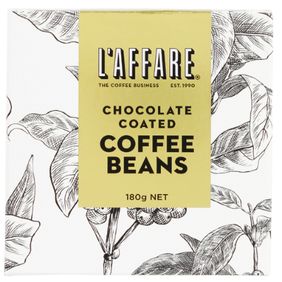 L'affare Chocolate Coated Coffee Beans 180g