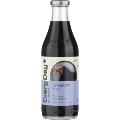 Barker's Immunity Blackadder Blackcurrants Fruit Syrup 710ml