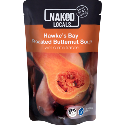 Naked Locals Hawkes Bay Roasted Butternut Soup 500g