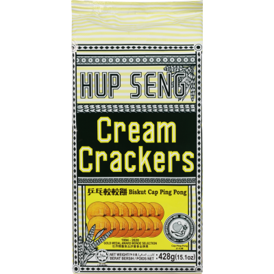 Hup Seng Cream Crackers 428g