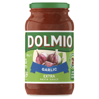 Dolmio Extra Garlic Pasta Sauce Jar 500g