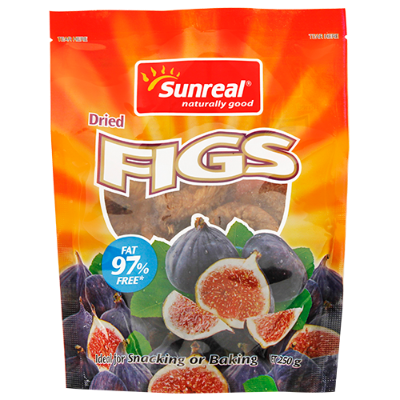 Sunreal Dried Figs 250g