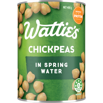 Wattie's Chickpeas In Spring Water 400g