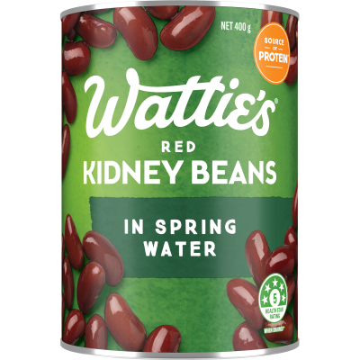 Wattie's Red Kidney Beans In Spring Water 400g