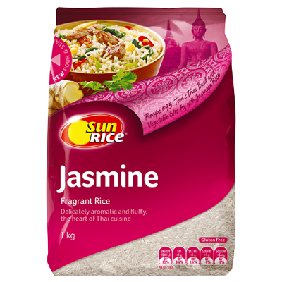 SunRice Jasmine Fragrant Rice 1kg