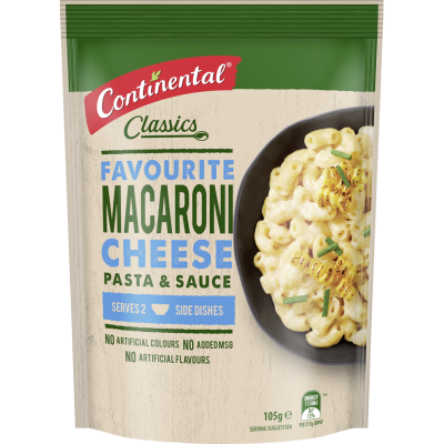 Continental Favourite Macaroni Cheese Pasta & Sauce 105g