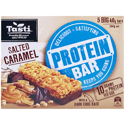 Tasti Salted Caramel Protein Bars 5 x 40g