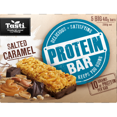 Tasti Salted Caramel Protein Bars 200g