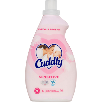 Cuddly Concentrate Sensitive Fabric Conditioner 1l