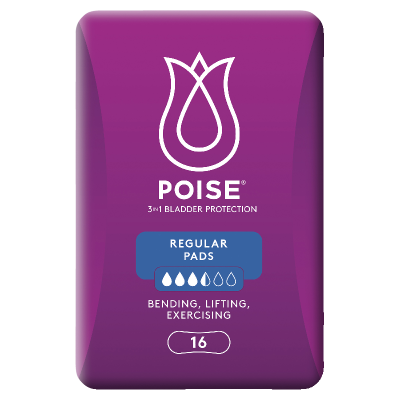 Poise Regular Pads 16pk