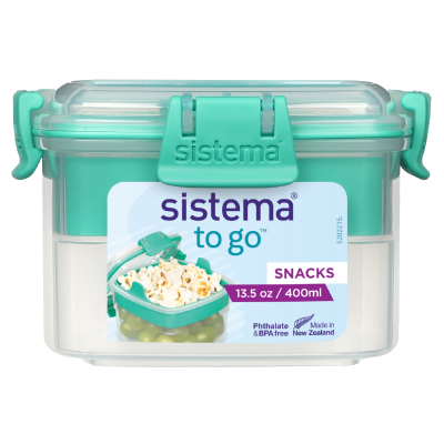Sistema TO GO Snacks Food Container 400ml 1pk