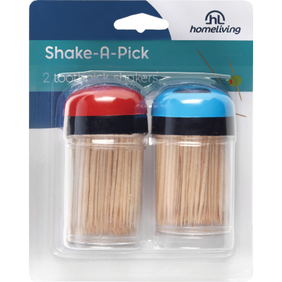Homeliving Toothpick Shakers 2pk