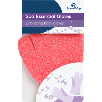 Homeliving Exfoliating Bath Gloves 2pk