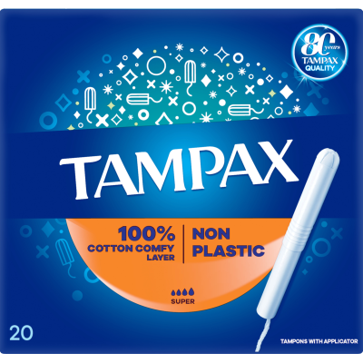 Tampax Super Tampons 20pk