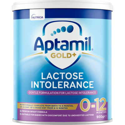 Aptamil Gold+ Lactose Intolerance Baby Infant Formula From Birth to 12 Months 900g