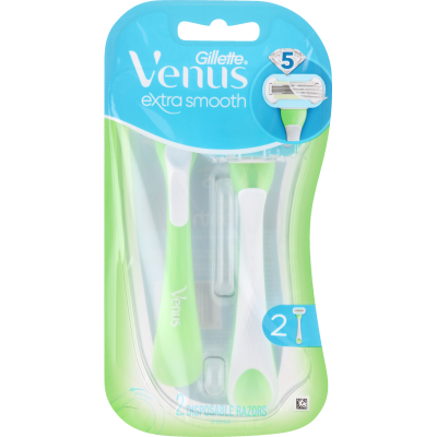 Gillette Venus Embrace Women's Disposable Razor & 2 Cartridge Refill 2pk