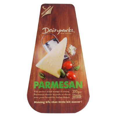 Dairyworks Parmesan Cheese Wedge 200g