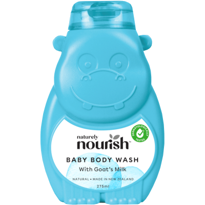 Nourish Goats Milk Baby Body Wash 275ml