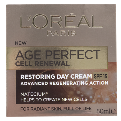 L'Oreal Paris Age Perfect Cell Renewal Revitalising SPF15 Day Cream 50ml