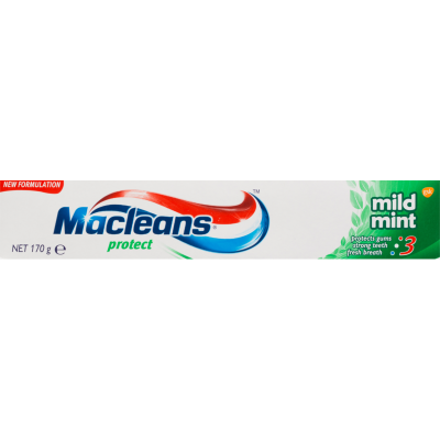 Macleans Protect Mild Mint Toothpaste 170g