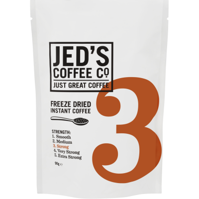 Jed's Coffee Co. #3 Strong Strength Instant Freeze Dried Coffee Refill 90g