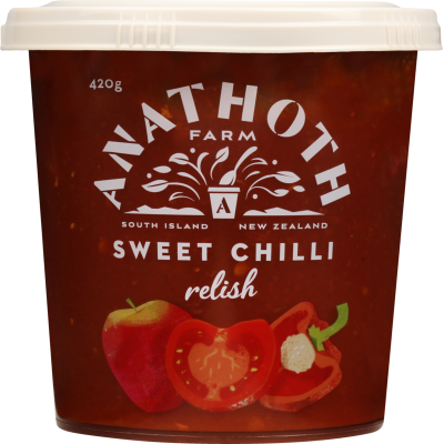 Anathoth Farm Sweet Chilli Relish 420g