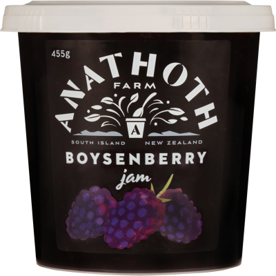 Anathoth Farm Boysenberry Jam 455g