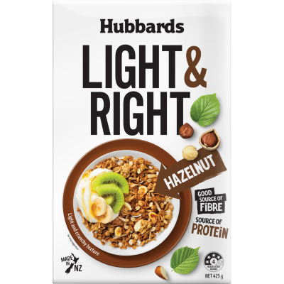 Hubbards Light & Right Hazelnut Cereal 425g