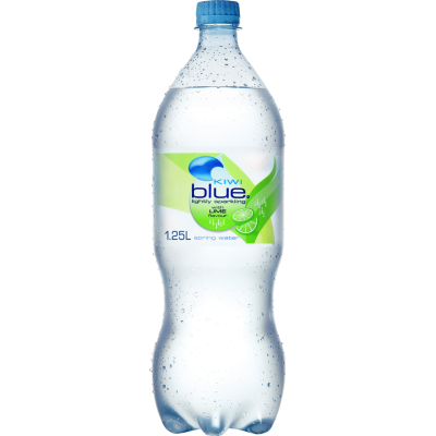 Kiwi Blue Lime Lightly Sparkling Spring Water 1.25l
