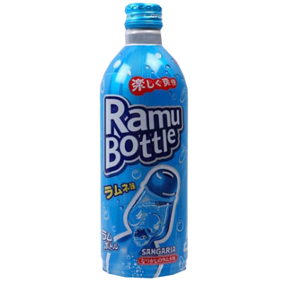 Sangaria Ramune Soft Drink Bottle 500ml