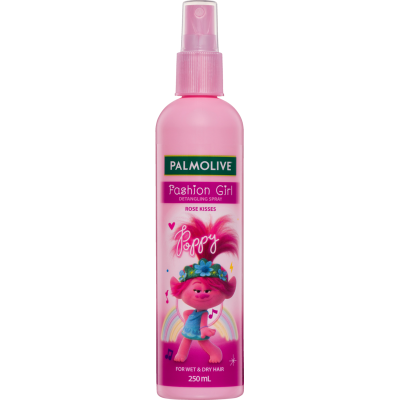 Palmolive Fashion Girl Rose Kisses For Wet & Dry Hair Detangler Spray 250ml