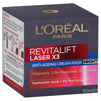 L'Oreal Paris Revitalift Laser X3 Anti-Aging Night Cream 50ml