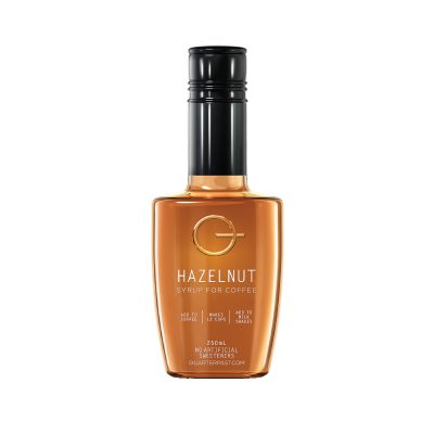 Quarterpast Hazelnut Syrup For Coffee 250ml