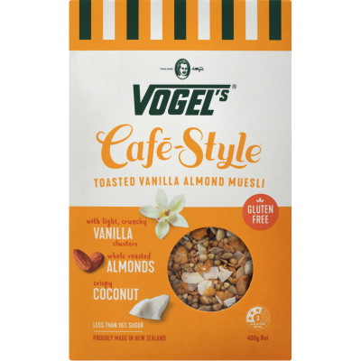 Vogel's Cafe-Style Toasted Vanilla Almond Muesli 400g