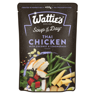 Wattie's Soup Of The Day Thai Chicken With Coconut & Lemongrass 430g