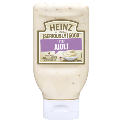 Heinz Seriously Good Lite Aioli 295ml