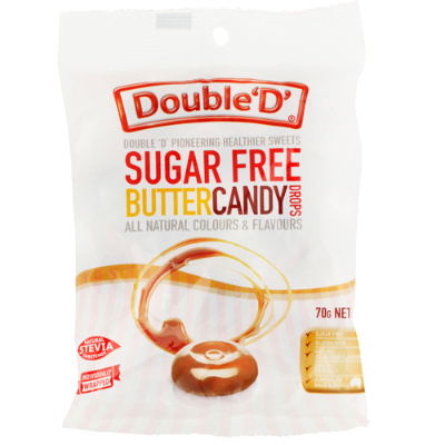 Double 'D' Sugar Free Butter Candy Drops 70g