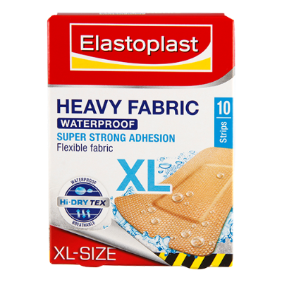 Elastoplast Heavy Fabric Strips 10pk