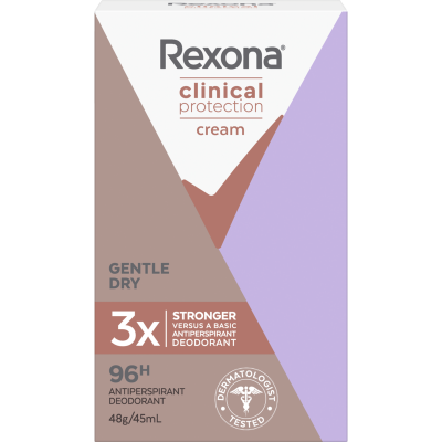 Rexona Clinical Protection Gentle Dry Antiperspirant 45ml