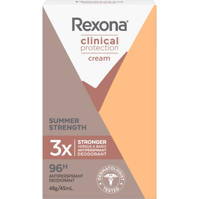 Rexona Clinical Protection Summer Strength Antiperspirant  45ml