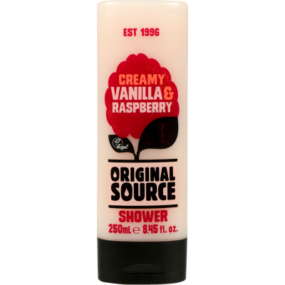 Original Source Creamy Vanilla & Raspberry Shower Gel 250ml