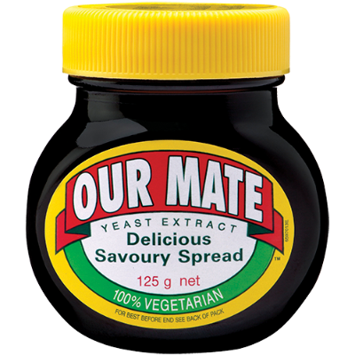 Our Mate Yeast Extract Savoury Spread 125g