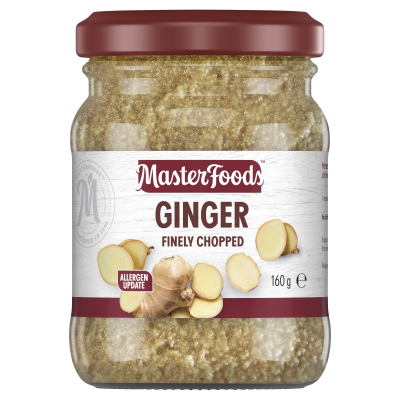 Masterfoods Finely Chopped Ginger Jar 160g