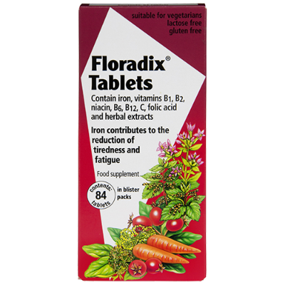 Red Seal Dietary Supplement Floradix Tablets 84pk