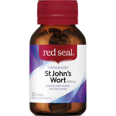 Red Seal St John's Wort 3000mg Tablets 30pk